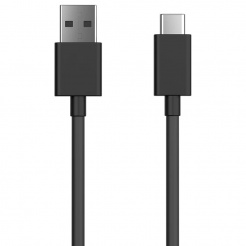 Ladekabel USB-C - USB-A  33 cm schwarz 