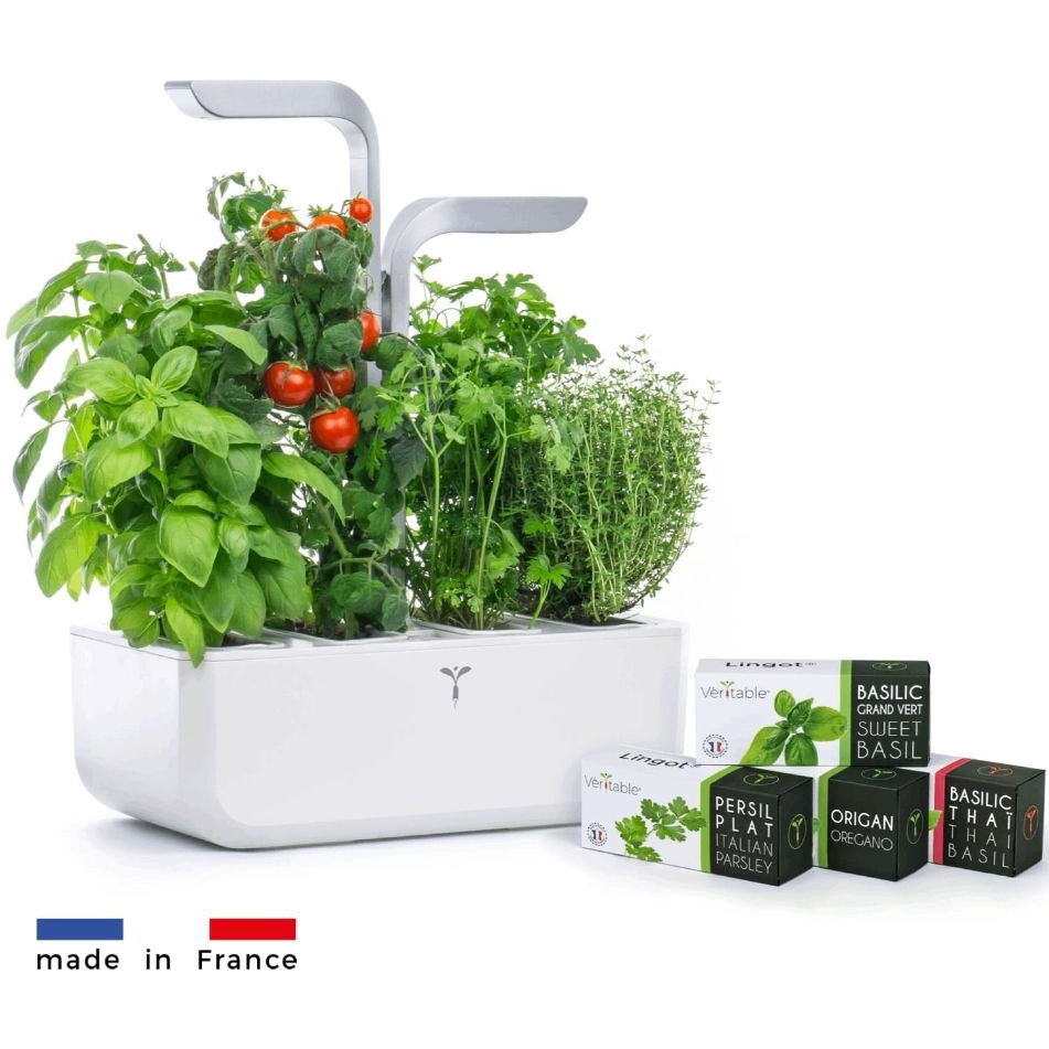 Véritable SMART mit Lichtsteuerung - weiß + 4 Kräuternachfüllungen
