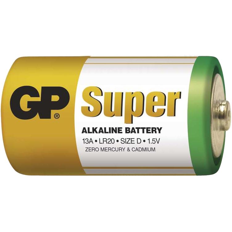Batterie GP Alkaline 1,5V D (Mono)