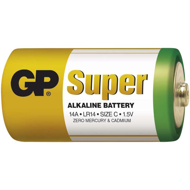 Batterie GP Alkaline 1,5V C (Baby)