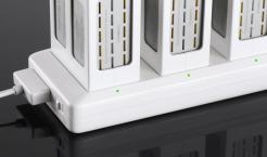 Akkuladehub für 3 Akkus für DJI Phantom 4