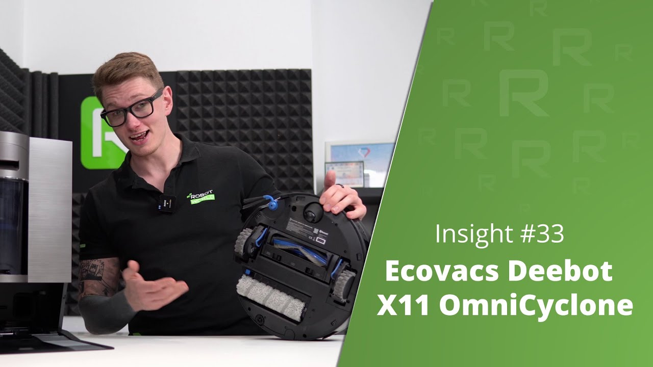 Ecovacs Deebot X11 OmniCyclone Silber
