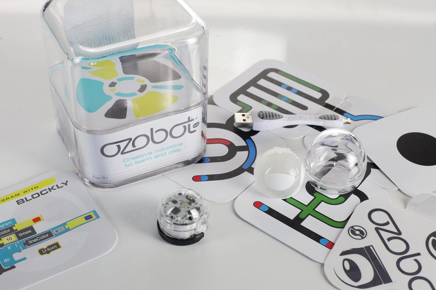 Ozobot BIT Kristallweiß RobotWorld.de