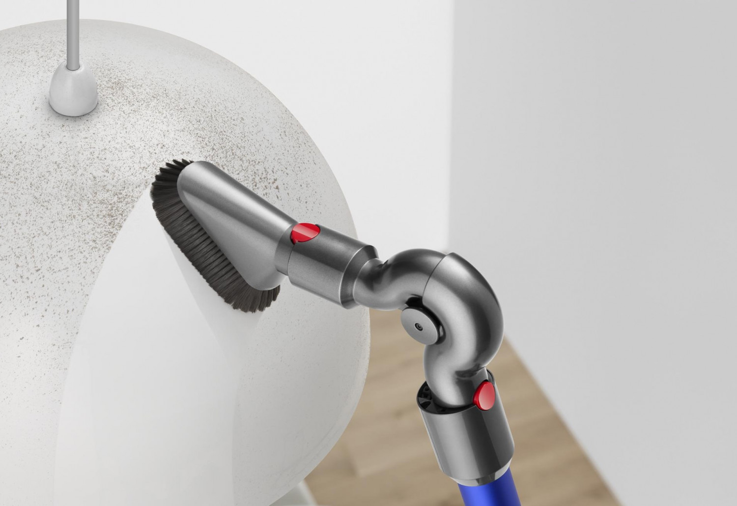 Flexibles Reinigen von höher gelegenen Stellen