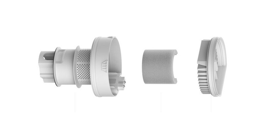 3-stufiges Filtrationssystem - 99,98 % Filtrationseffizienz