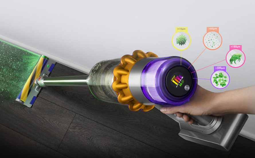 Vorstellung des Stielsaugers Dyson V12 Slim Absolute