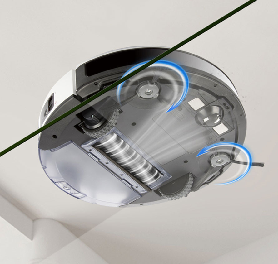 3-Stufen-System für mühelose Reinigung